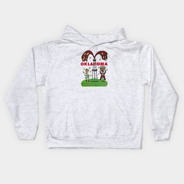 OKLAHOMA Kids Hoodie by DCMiller01